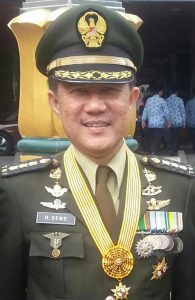 Dr. drg. Hananto Seno, Sp. BM., MM. pensiunan TNI yang kini menjadi dokter kepresidenan