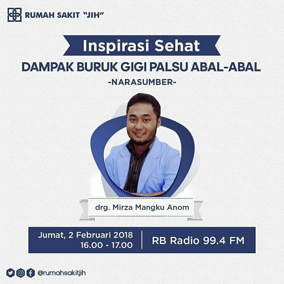 GIGI PALSU ABAL-ABAL PENYEBAB KANKER
